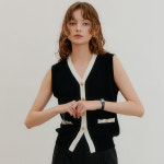 룩캐스트 룩캐스트 비슬로 버튼 브이넥 가디건 BISLO BUTTON V-NECK CARDIGAN