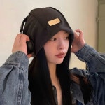 여성용 메탈 포인트 나들이용 겨울 모자 비니