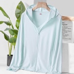 여자 여성얇은후드자켓 여름 쿨링 점퍼