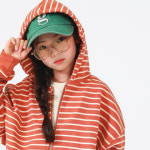 제이키즈 여아용 노릭 후드집업 브릭 15호 J8427