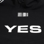 베트멍 22FW VTMNTS YES NO 후드티 VL14HD150W 1605