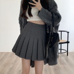 카렌 A라인 플리츠스커트