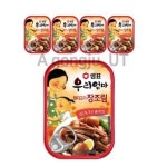 샘표 우리엄마 돼지고기 장조림 통조림 반찬 110g 5개