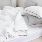 챠밍홈 따뜻하고 폭신한 밍크터치 극세사 차렵이불 4종 싱글 이불 베개커버1장 세트 극세사