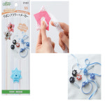 57-651 크로바 리본 플라워 요요플레이트