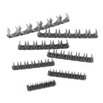 호스 클램프 고정 에어 전환 흐름 클립 가스 압축기 수도관 거치대 6 웨이