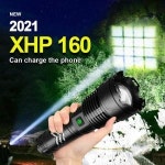 울트라 16 코어 플래시 라이트 충전 Led 손전등 가장 강력 토치 줌 5 모드 Usb 랜턴 IPX6 실외 램프 XHP160
