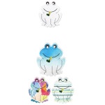 큰 개구리 도안 창의색칠 후후불기 놀이 봄 피리 만들기 5p