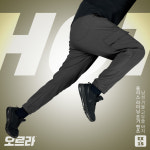 오르라 아웃도어 면 코튼 조거바지 카고 추리닝 기모바지 겨울 애슬레저 팬츠 L EX-15
