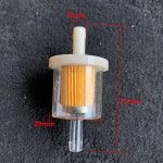 오토바이 모페드 스쿠터 먼지 DIY 액세서리 범용 호스 오토바이 가솔린 가스 오일 필터 1PC