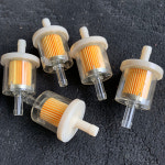 오토바이 모페드 스쿠터 먼지 DIY 액세서리 범용 호스 가솔린 연료 오일 필터 1PC