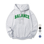 ILLUSO 일루소 남녀공용 발란스 소프트 특양면 후드티 M 95 화이트멜란지