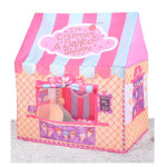 레인보우 PJR 유아텐트 캔디 하우스 놀이 텐트 가방 간편한 KC인증 1개