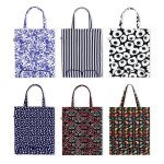 태국 나라야 접이식 장바구니 스트라이프