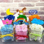 오렌지몰 레인디어모스 데코픽 유리화분 6인 옵션