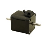 듀얼 샤프트 0 6NM 86oz-in CNC Nema17 스테퍼 모터 1 5A 길이 2 상 도 4 리드 더블
