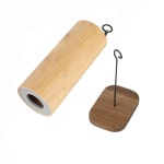 보호 바람막이 대나무 화음 수제 나무 화음 야외 홈 파티오 정원 장식 음악 종소리