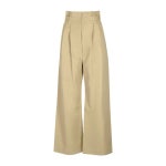 로에베 로에베 Linen wide leg trousers S359Y04X983220