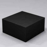 화이트 웨딩 낮은 다이 사진관 셀프 박스 스튜디오 촬영용 35x35x20무광블랙