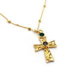 장폴클라리쎄 JP Clarisse 장폴 클라리쎄 앤틱 십자가 소 목걸이 BLSN005