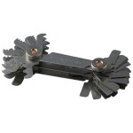 스테인레스 스틸 나사 스레드 피치 게이지 52Pcs 미터법 제국 측정 도구 55도 60도