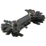 스테인레스 스틸 나사 스레드 피치 게이지 52Pcs 미터법 제국 측정 도구 55도 60도