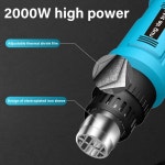 산업용 열 수축 필름 플라스틱 휴대용 베이킹 건 공기 부피 조절 자동차