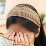 골지헤어밴드 넓은머리띠 볼륨헤어밴드 패션헤어밴드