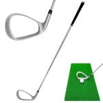 GolfStyle 아이언 스윙 트레이너 페이스 골프 연습 클럽 다운브로 레벨