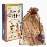 뎃님 모꼬찌 윷놀이 주머니 세트 전통놀이 민속놀이 명절게임 추석 미니윷 단체게임 보드게임 뎃님