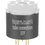 1PC 6SN7 12v 진공 튜브 소켓 어댑터 컨버터 HIFI DIY 12AU7 12AX7
