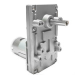 DC 12V 메탈 기어 모터 555 왕복 메커니즘 편심 휠 8 홀