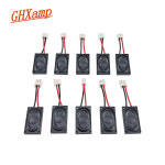 GHXAMP 노트북 소형 혼 2515 내열성 종이 음성 코일 1525 두께 4OHM 2W 25x15mm 10PCs