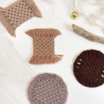 매듭공예 마크라메 티코스터 컵받침 만들기 DIY 키트 영상포함 원형