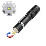 강력한밝기 충전식 LED 줌 서치 라이트 손전등 후레쉬