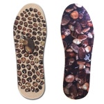 태극 신발 깔창 운동화 등산화 지압 인솔 조약돌 깔창 남성용