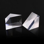 광학 유리 프리즘 광학 시스템용 직각 프리즘 90 도 20x20x20mm
