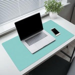 데스크 장 패드 가죽 와이드 논슬립 책상 테이블 매트 01 크림 L