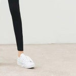 신축성좋은 하이웨스트 레깅스 9부 여자 쫄바지 요가