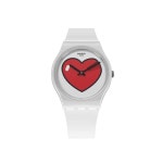 스와치 LOVE O'CLOCK 우레탄시계 GW718