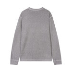 버커루 간절기 데일리 싱글 슬럽 가먼트다잉 긴팔 티셔츠 B234TS300P