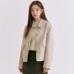 로엠 빅카라 숏 코트 RMJHE4TR11