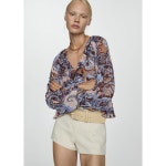 망고 MANGO WOMAN 블라우스 PETRA Medium 77075671