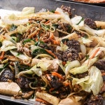 신림동 백순대 볶음 순대 곱창 순대 곱창