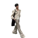 남자 가을 자켓 입체 멀티 포켓 숏 카고 코트 빈티지 스몰 루즈핏 재킷 원픽3