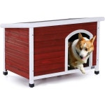 Petsfit 펫핏 40 8 X 26 27 6 나무 강아지 집 야외 Q776176