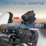 DC콤보 커넥터 전기차 WUFEN DC AC CCS2 충전기 CCS1 EV 어댑터 전기 자동차 고속 충전 250A 25 CCS2CCS1