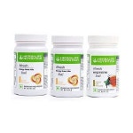 Herbalife 맨투맨 허브라이프 어프레시 에너지 드링크 진저 2개입 튤시 1개입 맛 3x50g 생강 튤시