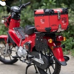 22L 그린 캐리어 트렁크 탑박스 헌터커브 가방 슈퍼커브 배달통 1 45L 구마모토 등받이 안감 바닥판 빨리