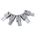 전기 구동 전동 하이 가역 웜 기어 DC 12V 감속 CW CCW